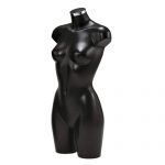 Torso plástico señora negro