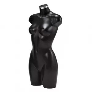 Torso plástico señora negro