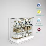 Vitrina-cristal-8mm-templado-3 estantes-1020x460x950