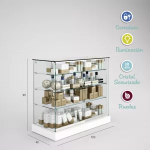 Vitrina-cristal-8mm-templado-3 estantes-1020x460x950