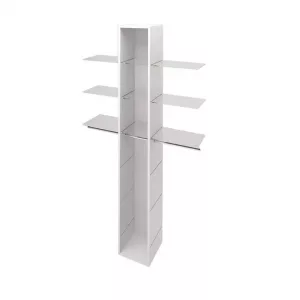 MODULO SISTEMA RANURA 3ESTANTES Y 1BARRA 2300x1200