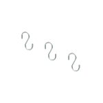 GANCHO "S" METÁLICO para colgar (en paquete 10uds)