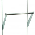 CARTELA PARA TUBO COLGADOR ALZADO SISTEMA CREMALLERA