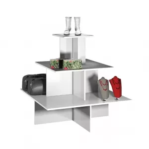 GONDOLA IBIZA 2 CANTO PVC EN BLANCO