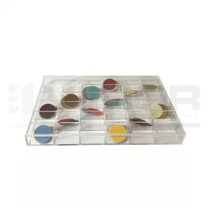 CAJA ORGANIZADOR 25 HUECOS CON TAPA