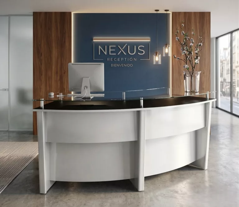 Mostrador-Curvo-2-Modulos-cristal-largo-blanco