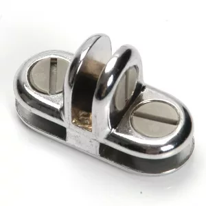 UNION 3 SALIDAS METALICA PARA CRISTAL