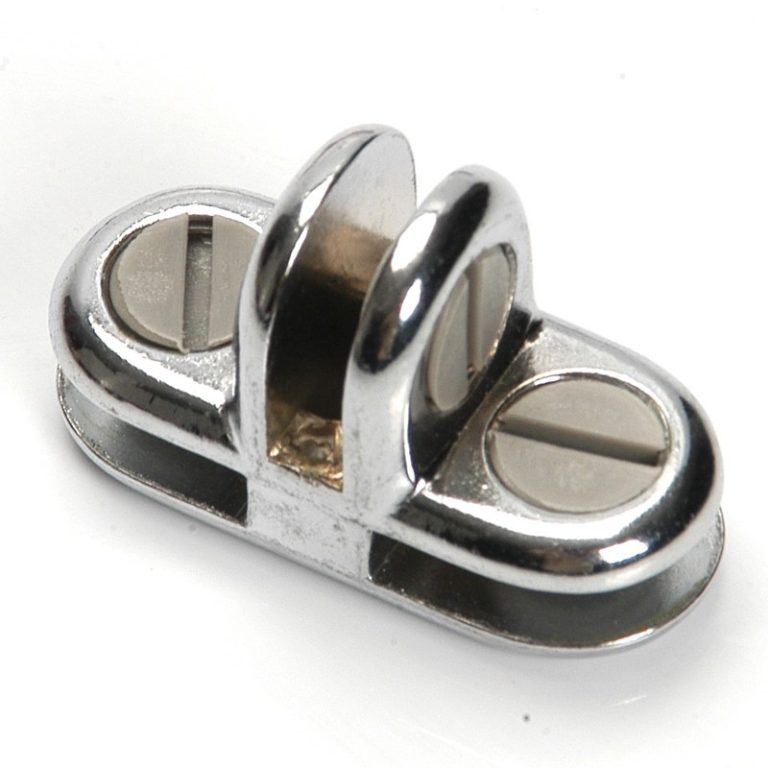 UNION 3 SALIDAS METALICA PARA CRISTAL