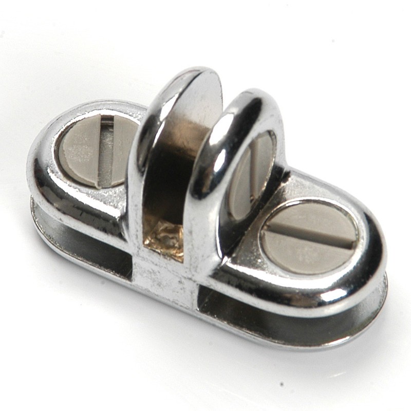 UNION 3 SALIDAS METALICA PARA CRISTAL