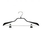 PERCHA ANTIDESLIZANTE HOMBRERA CON PINZAS 46cm