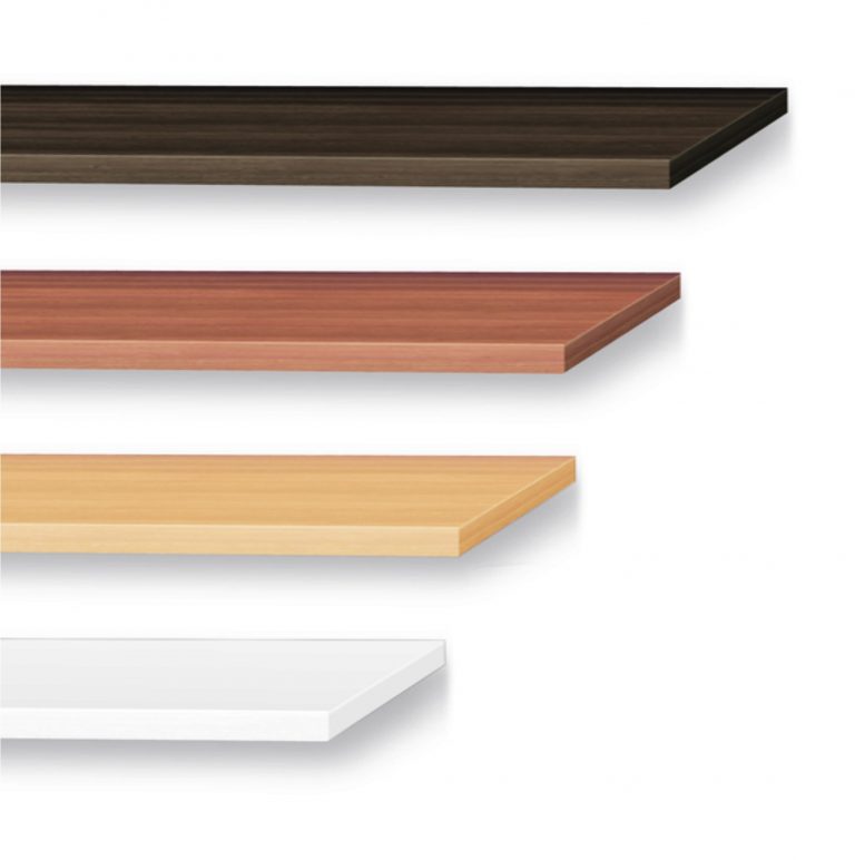 ESTANTE ALTO BRILLO CANTOS RECTOS 19mm