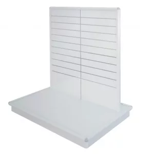 GONDOLA "L" ANCHA DOBLE C/FONDO LAMA