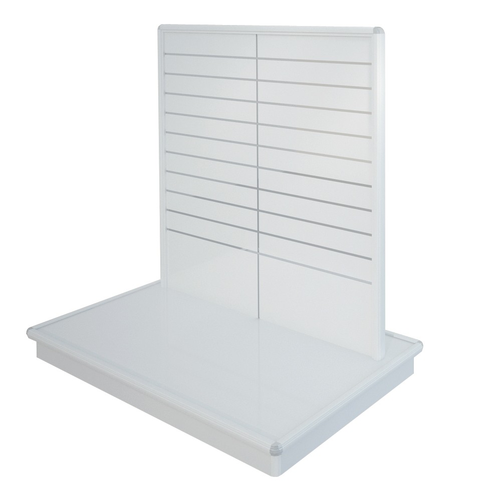 GONDOLA "L" ANCHA DOBLE C/FONDO LAMA