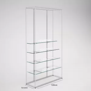 Estantes de cristal para muebles SQ hierro