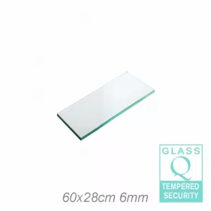 Estante CRISTAL TEMPLADO 6mm 60x28cm