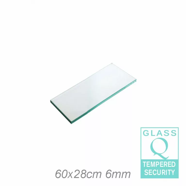 Estante CRISTAL TEMPLADO 6mm 60x28cm