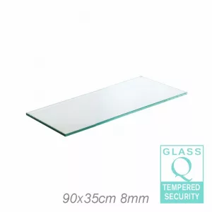 Estante CRISTAL TEMPLADO 8mm 90x35cm
