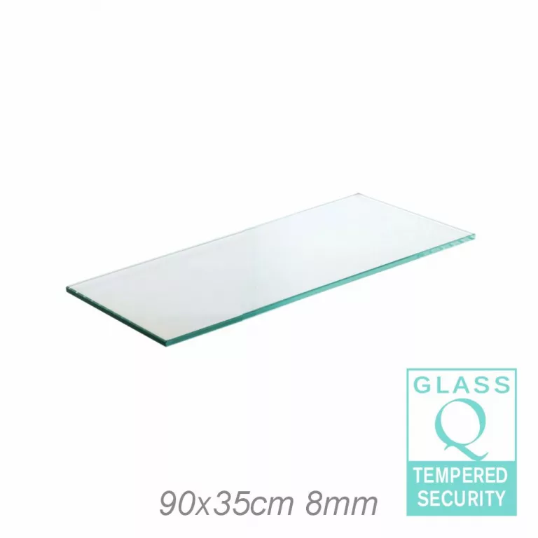 Estante CRISTAL TEMPLADO 8mm 90x35cm
