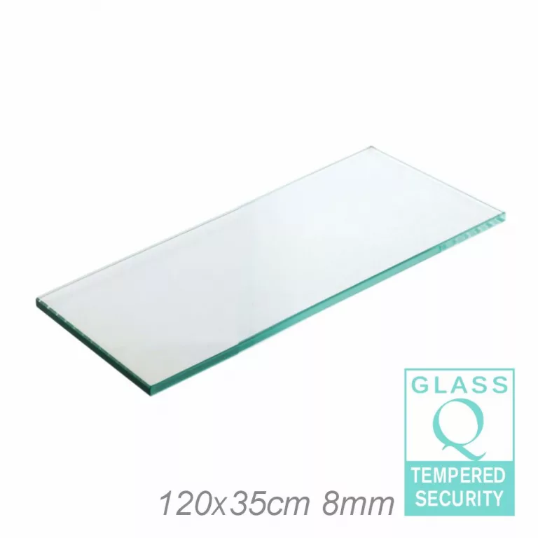 Estante CRISTAL TEMPLADO 8mm 120x35cm