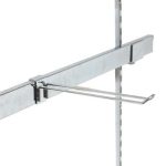 GANCHO VARILLA DOBLE PARA TUBO RECTANGULAR 30cm