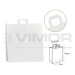 BOLSA ASA PLANA CELULOSA G-44+15x49.5 ---100gr. (en caja de 250ud)