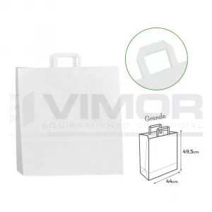 BOLSA ASA PLANA CELULOSA G-44+15x49.5 ---100gr. (en caja de 250ud)