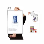 Portacartel plástico con imán A3