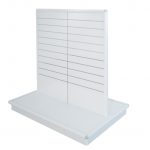 GONDOLA "T" DOBLE C/FONDO LAMA