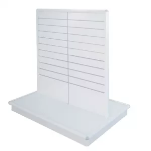 GONDOLA "T" DOBLE C/FONDO LAMA