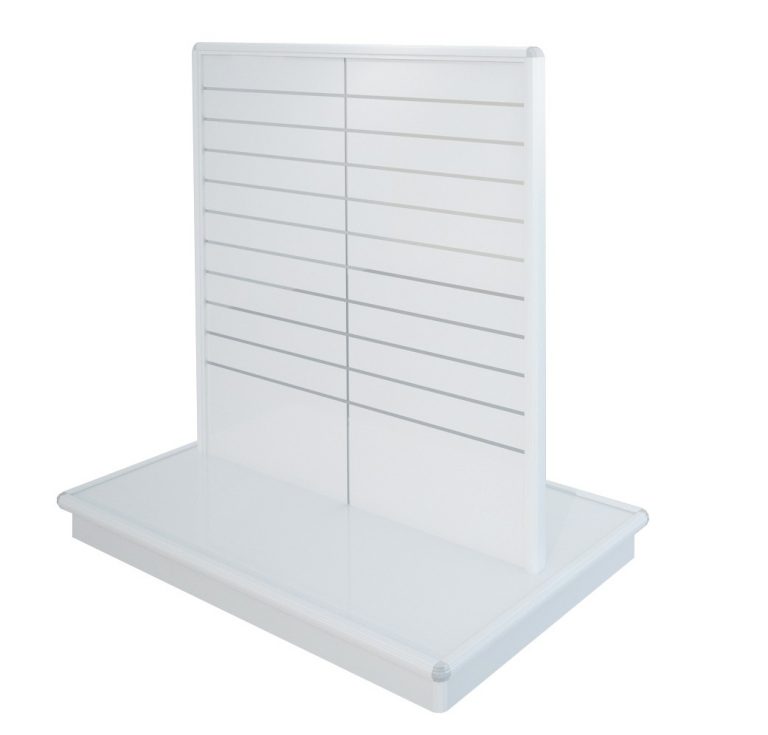 GONDOLA "T" DOBLE C/FONDO LAMA