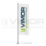 BANDERA POLIESTER 1.00 X 3.00 M., IMPRESA
