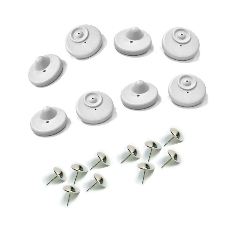 ETIQUETA 8,2Mhz.RIGIDA MINI REDONDA (en paquete de 200uds) (CAPTACION:1,60mt).