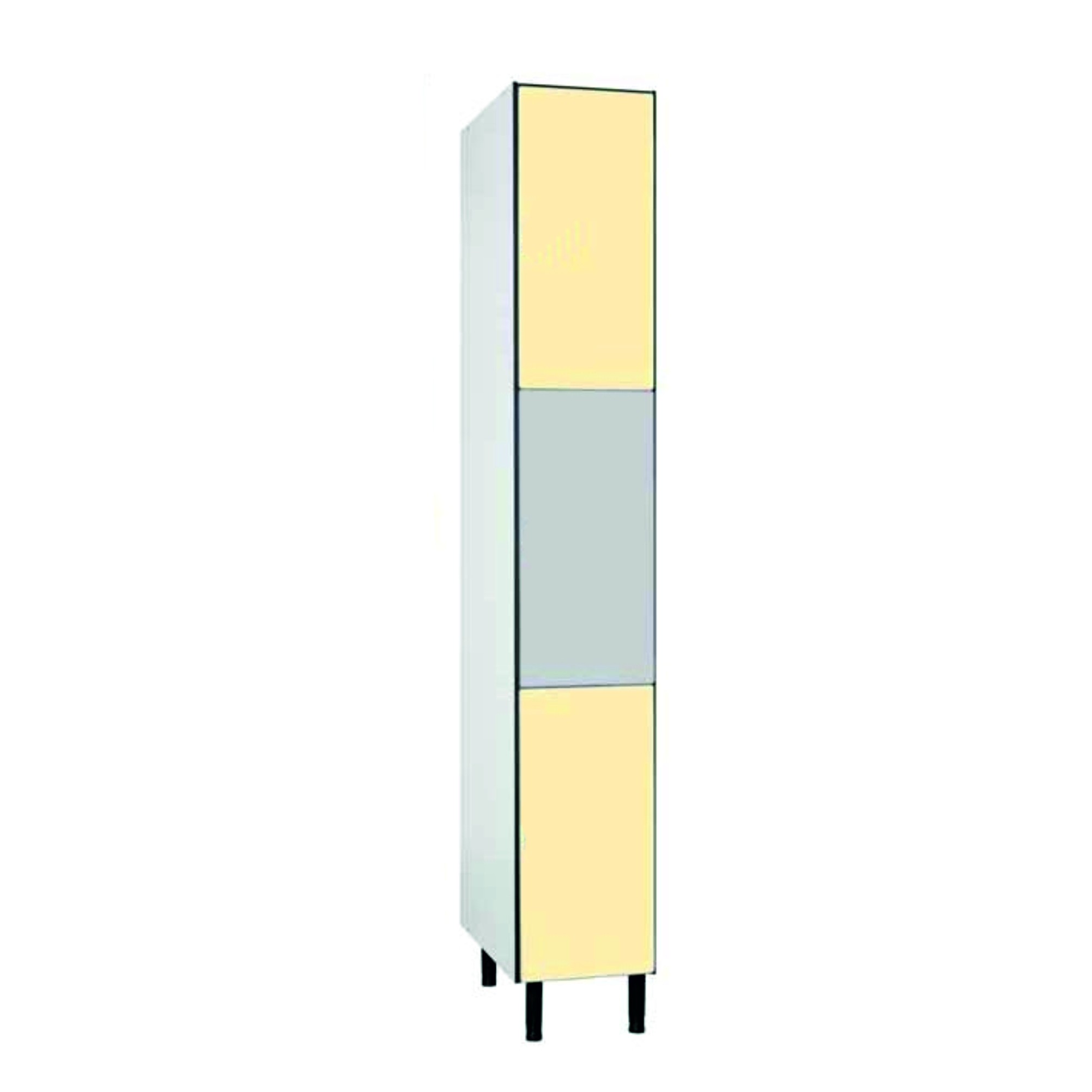 TAQUILLA FENOLICA 3 PUERTAS S/CERRADURA