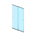 PUERTA CRISTAL ABATIBLE P/MOD.60
