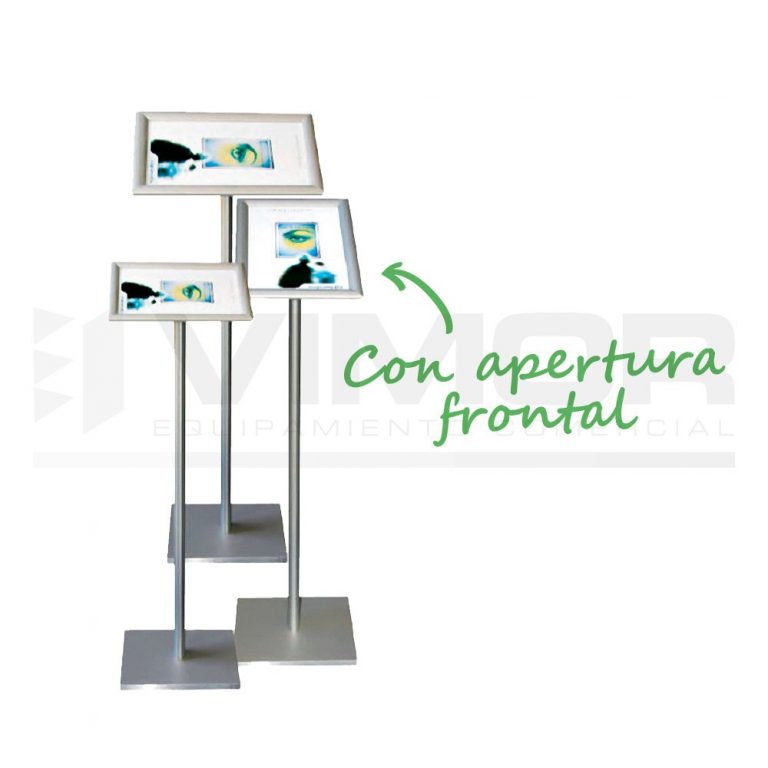 ATRIL CON MARCO APERTURA FRONTAL DIN A3