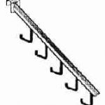 COLGADOR GANCHOS PARA TUBO OVALADO