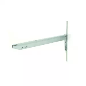 MENSULA ECO CREMALLERA DERECHA CON TORNILLO FIJACIÓN 30cms