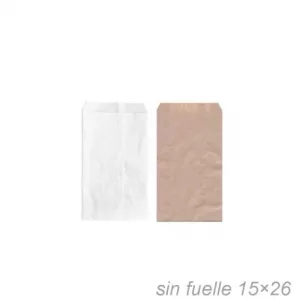 Sobres básicos sin fuelle 15x26 (100uds)