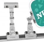 PORTAPRECIOS PINZA TUBO/CARTEL TRANSPARENTE 17.5cm. (en paquete de 5uds)