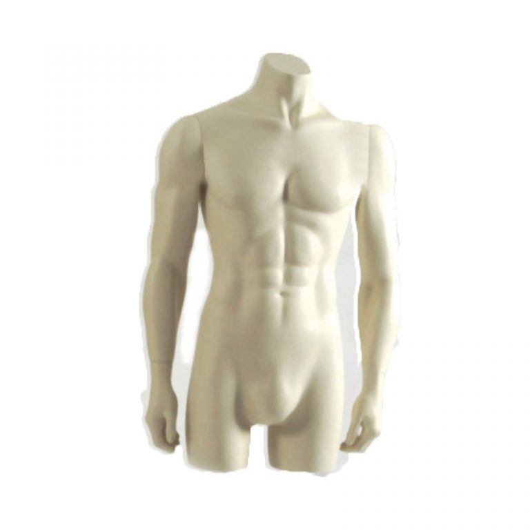 Torso fibra caballero con brazos, pierna diferente altura (my19-my20)