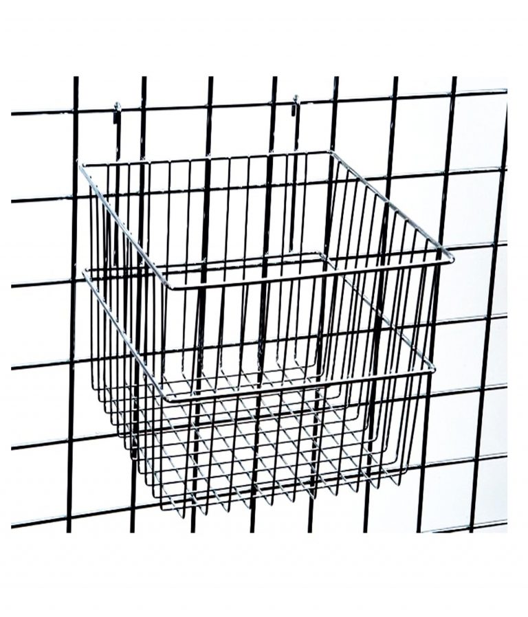 CESTA 30x20x30 SISTEMA MALLA modelo alto