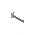SOPORTE RECTO TUBO RECTANGULAR 30cm SISTEMA MALLA