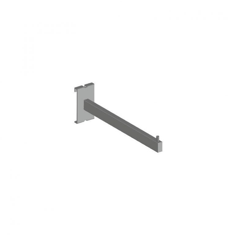 SOPORTE RECTO TUBO RECTANGULAR 30cm SISTEMA MALLA