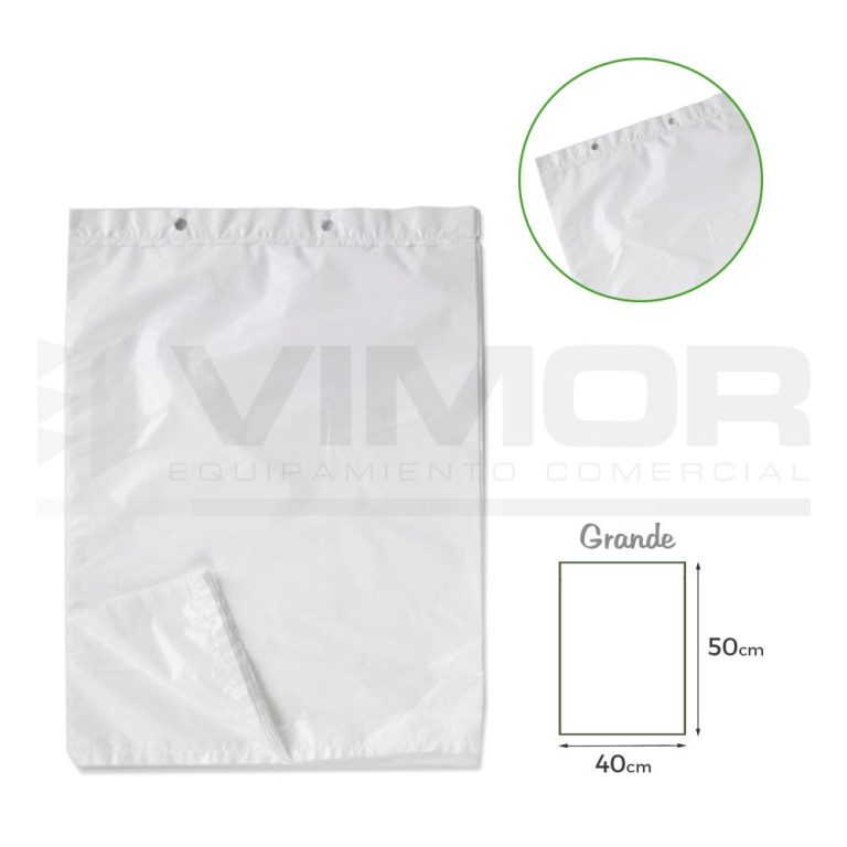 100 BOLSAS 40X50 P/MAQUINA CIERRA BOLSAS
