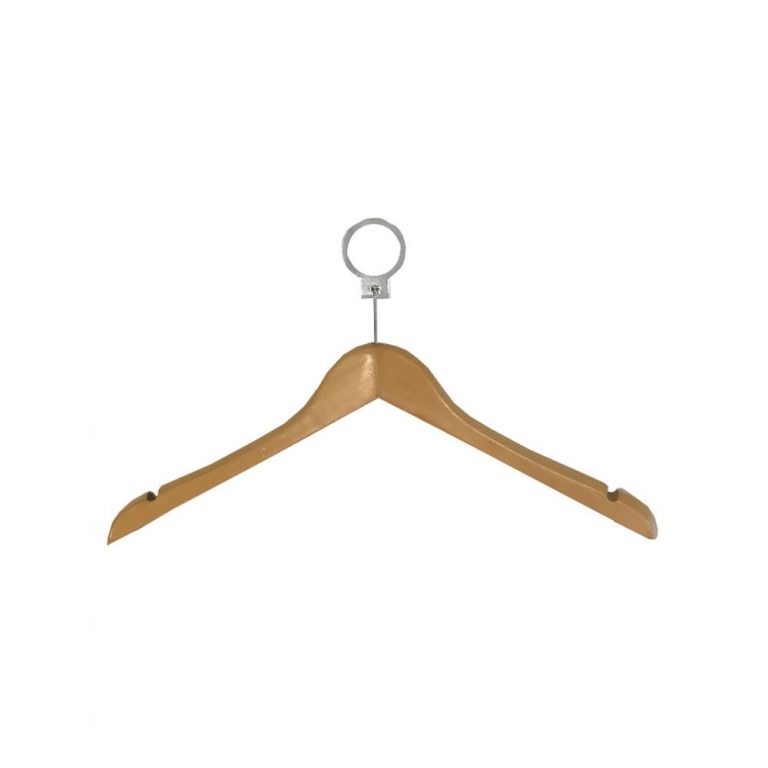 PERCHA CAMISA MADERA HOTEL 45cm
