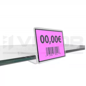 Portaprecios Perfil Para Cristal