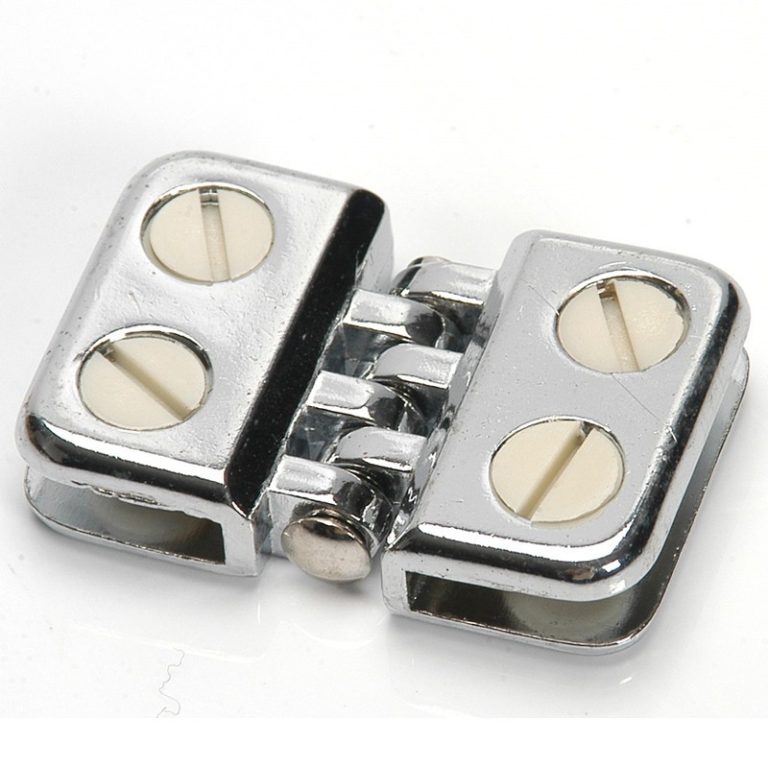 BISAGRA REFORZADA METALICAS PARA CRISTAL