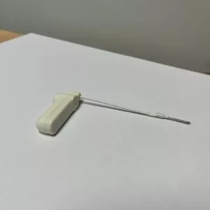 Etiqueta am con latiguillo para joyeria (captacion:1,20mt) (En paquetes de 25uds)