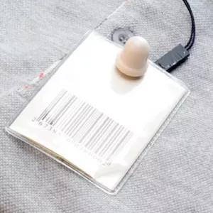 Etiqueta 8,2Mhz Flexible estándar código barras 8,6cm