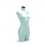 Torso plástico señora blanco